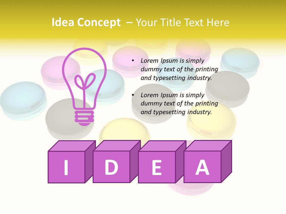 Liquid Magenta Refill PowerPoint Template