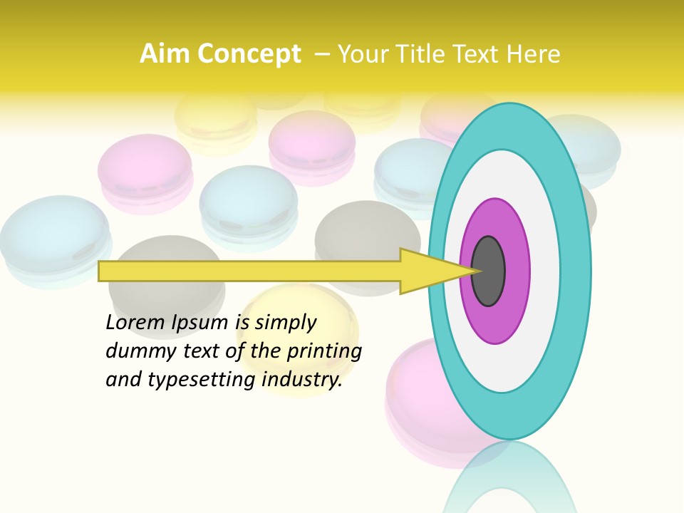 Liquid Magenta Refill PowerPoint Template