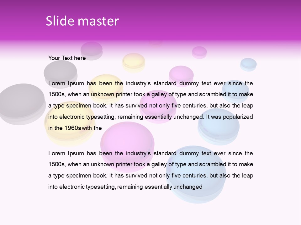 Fluid Permanent Basic PowerPoint Template