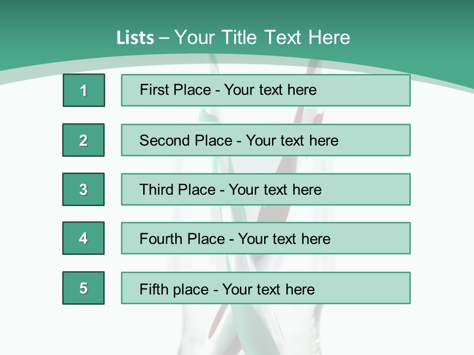 Healthcare Oral Medicine PowerPoint Template