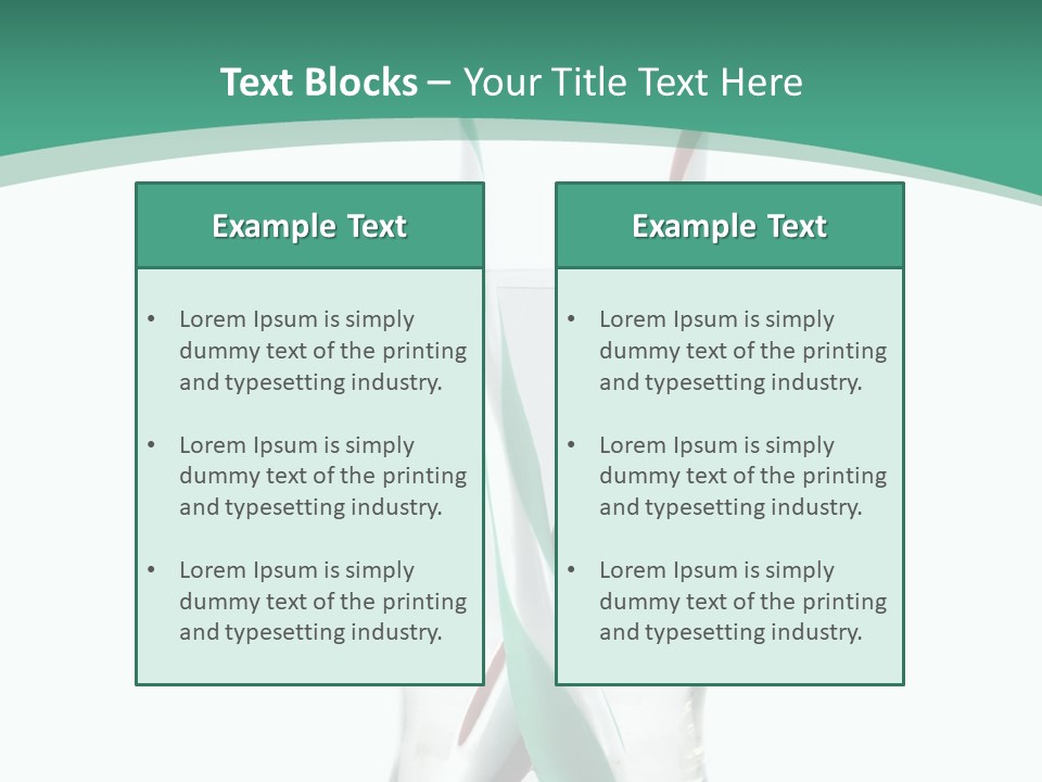 Healthcare Oral Medicine PowerPoint Template
