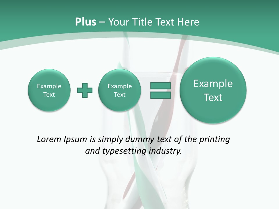 Healthcare Oral Medicine PowerPoint Template