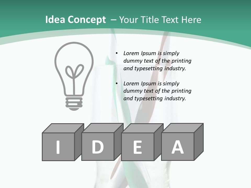 Healthcare Oral Medicine PowerPoint Template