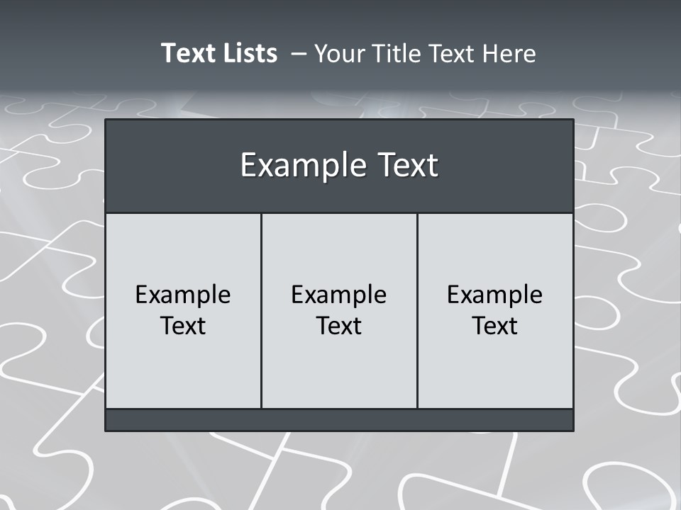 Connection Endless Concepts PowerPoint Template