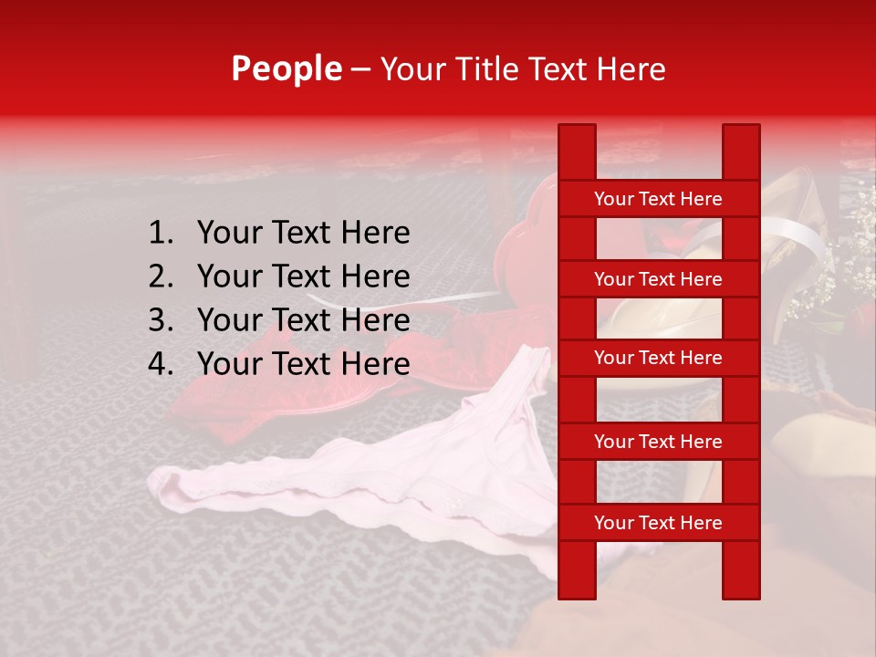 Character Meeting Happy PowerPoint Template