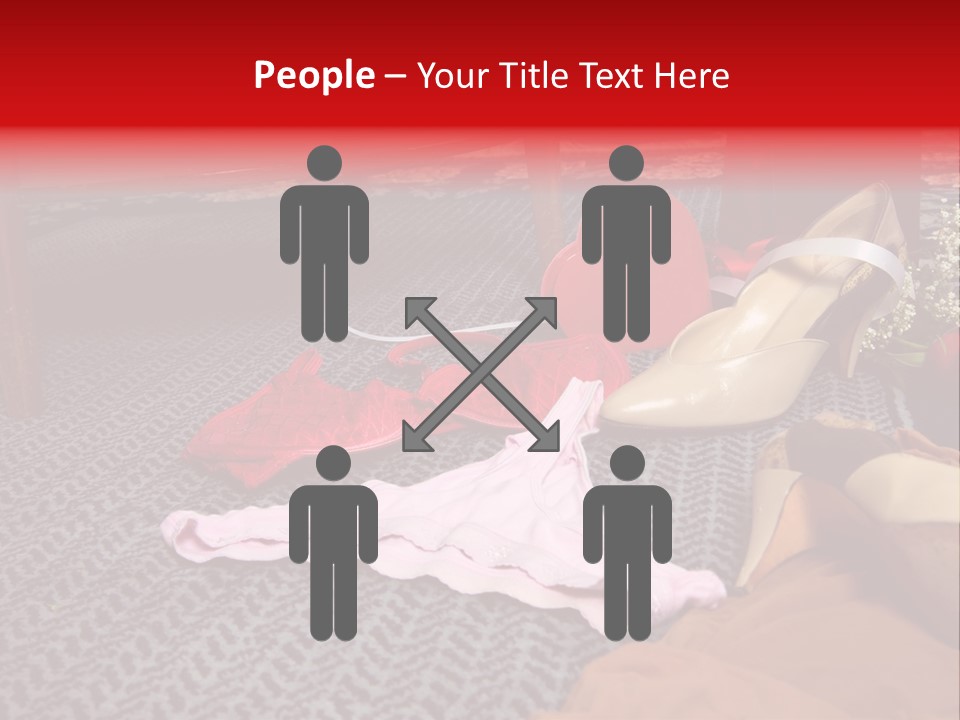 Character Meeting Happy PowerPoint Template