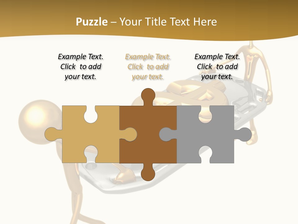 Help White Idea PowerPoint Template