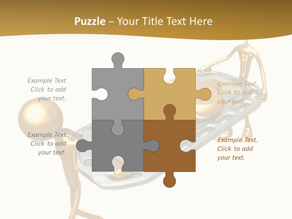 Help White Idea PowerPoint Template