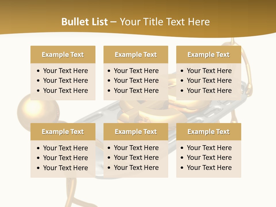 Help White Idea PowerPoint Template