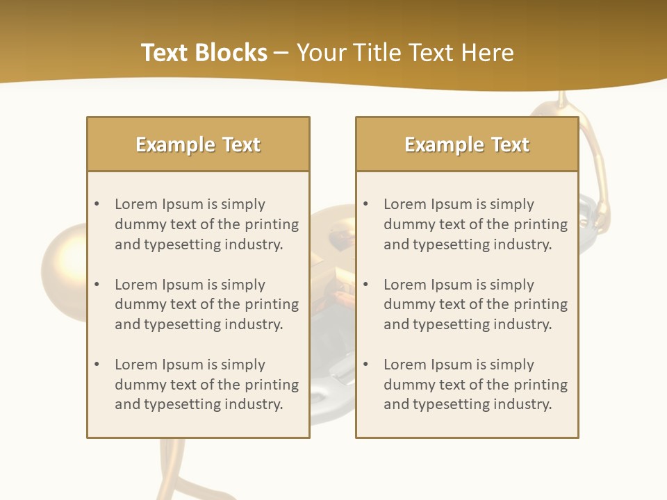 Help White Idea PowerPoint Template