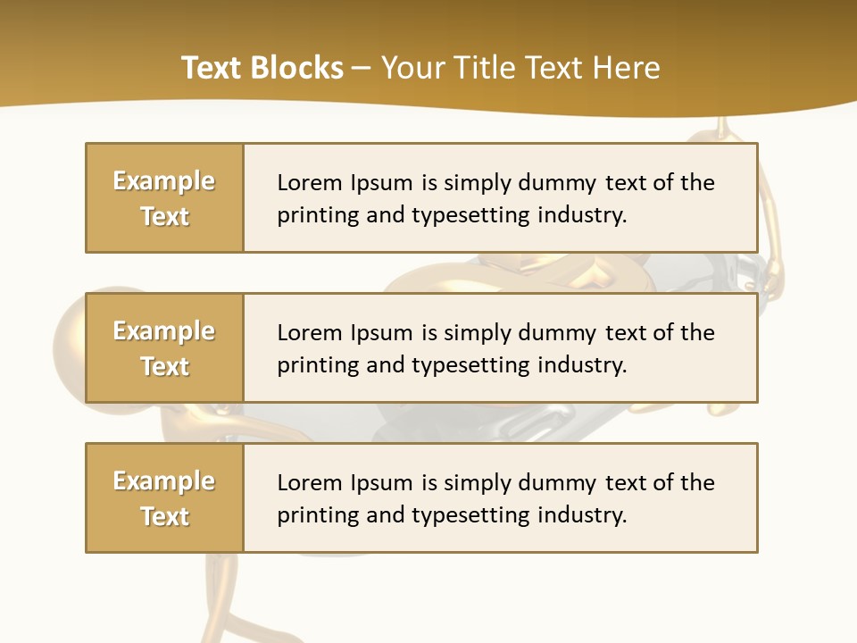 Help White Idea PowerPoint Template