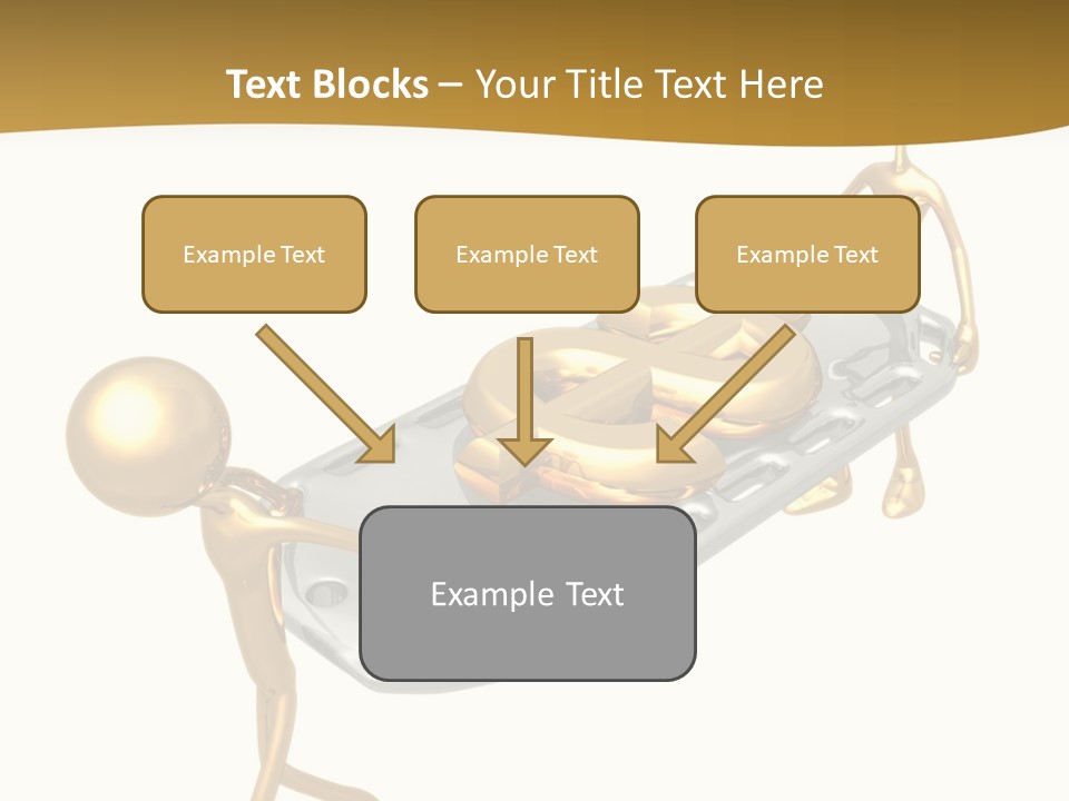 Help White Idea PowerPoint Template