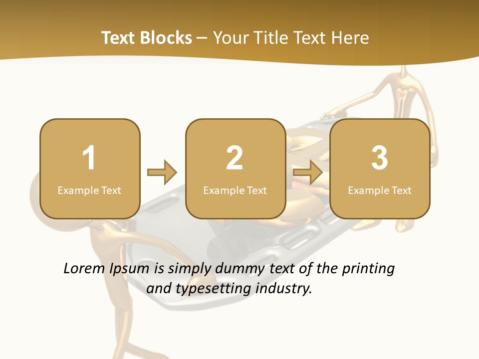 Help White Idea PowerPoint Template