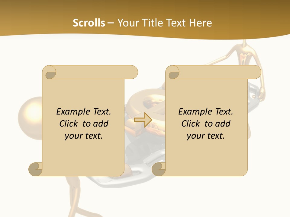 Help White Idea PowerPoint Template