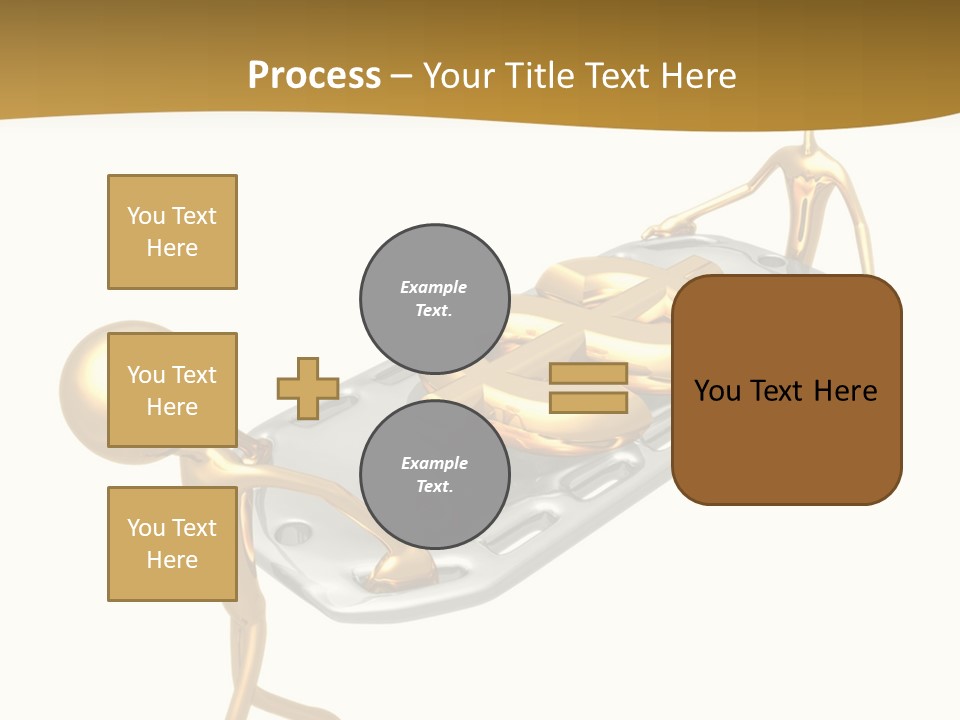 Help White Idea PowerPoint Template