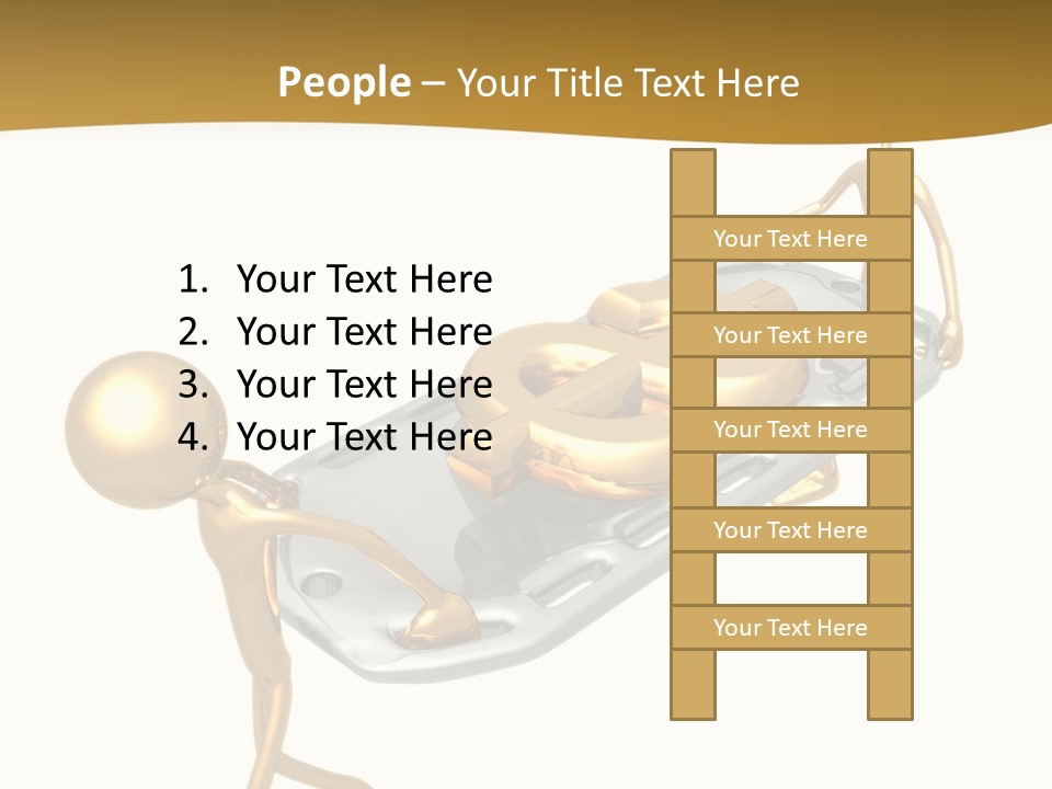 Help White Idea PowerPoint Template