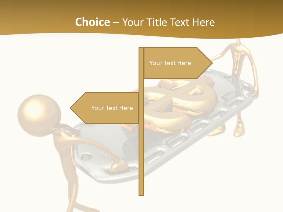 Help White Idea PowerPoint Template