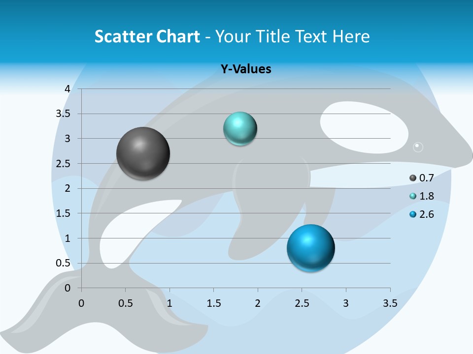 Fin Fish Swimming PowerPoint Template