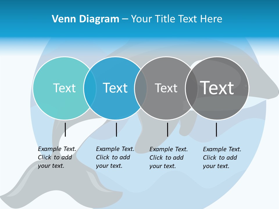 Fin Fish Swimming PowerPoint Template