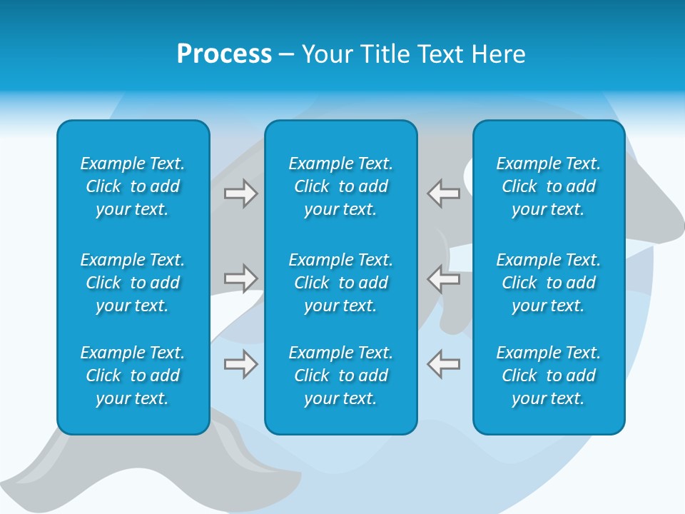 Fin Fish Swimming PowerPoint Template