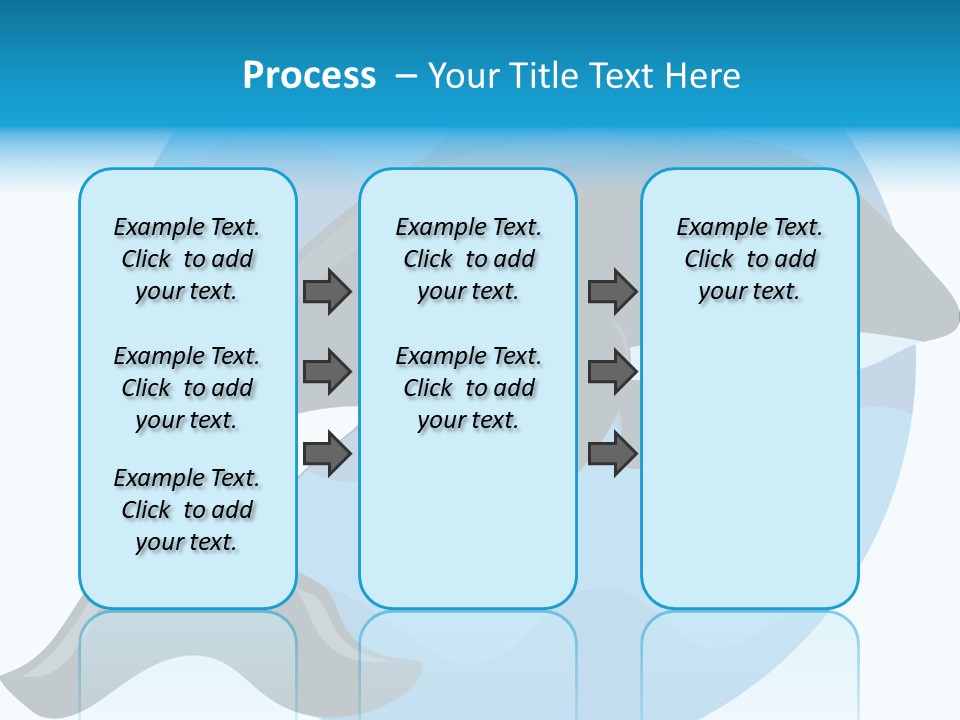 Fin Fish Swimming PowerPoint Template