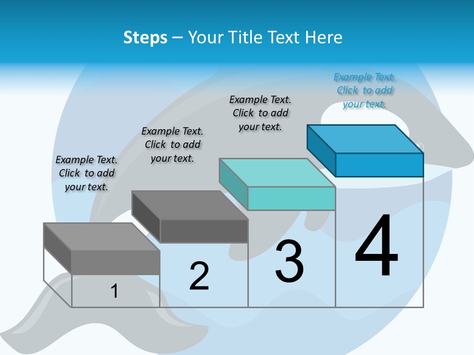 Fin Fish Swimming PowerPoint Template