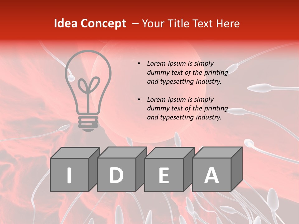 Microscope Scientific Tissue PowerPoint Template
