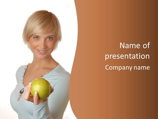 Hold Health Juicy PowerPoint Template