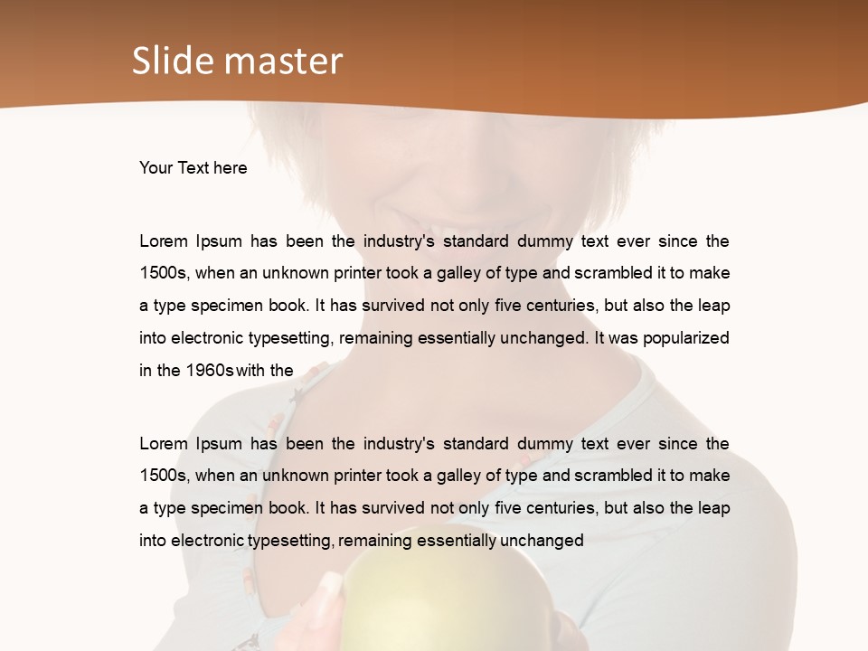 Hold Health Juicy PowerPoint Template