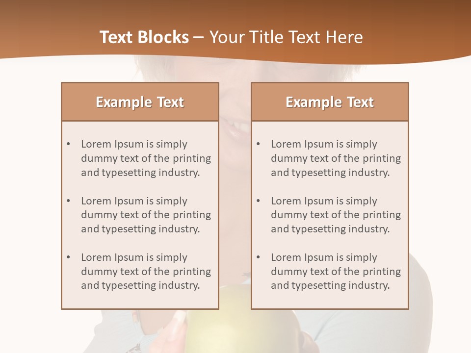 Hold Health Juicy PowerPoint Template