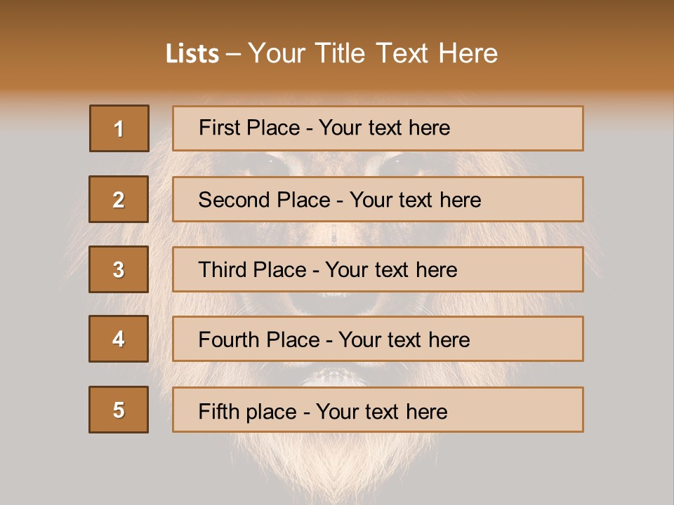 Leo Savage Warm PowerPoint Template