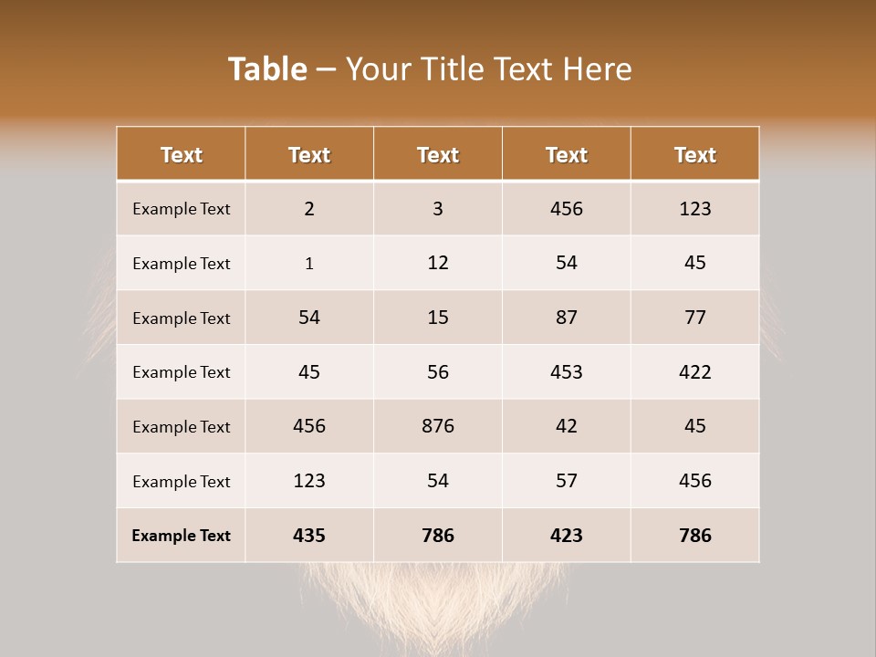 Leo Savage Warm PowerPoint Template