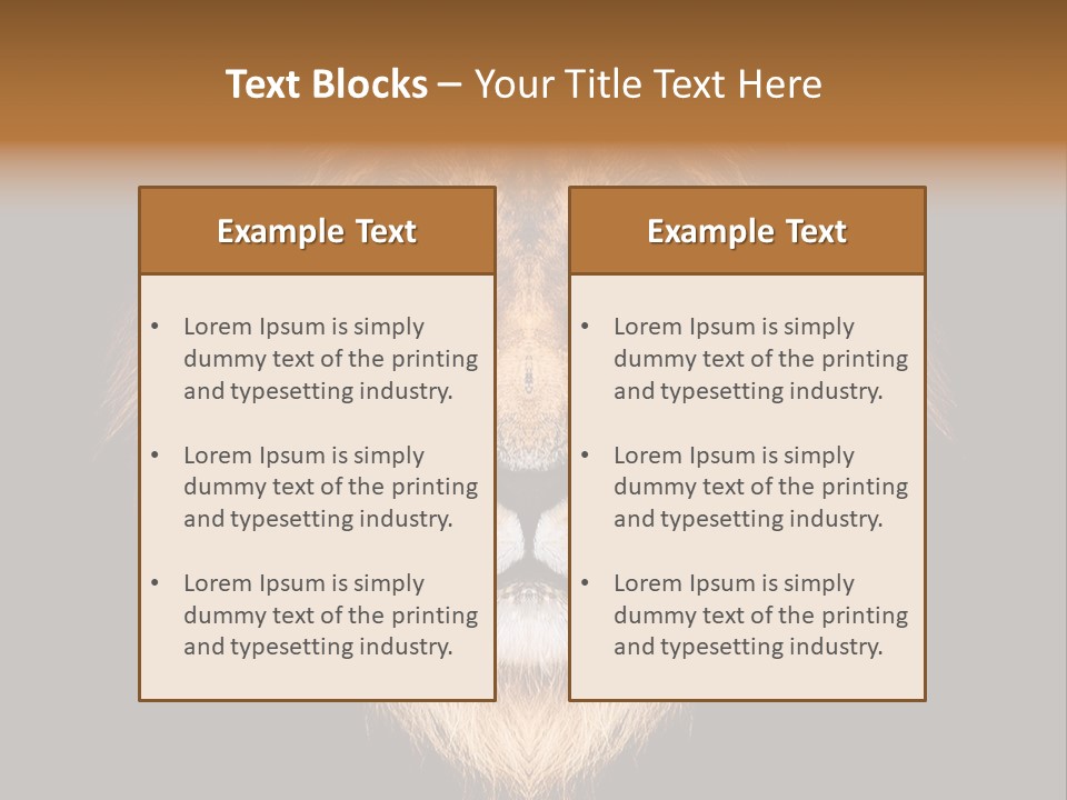 Leo Savage Warm PowerPoint Template