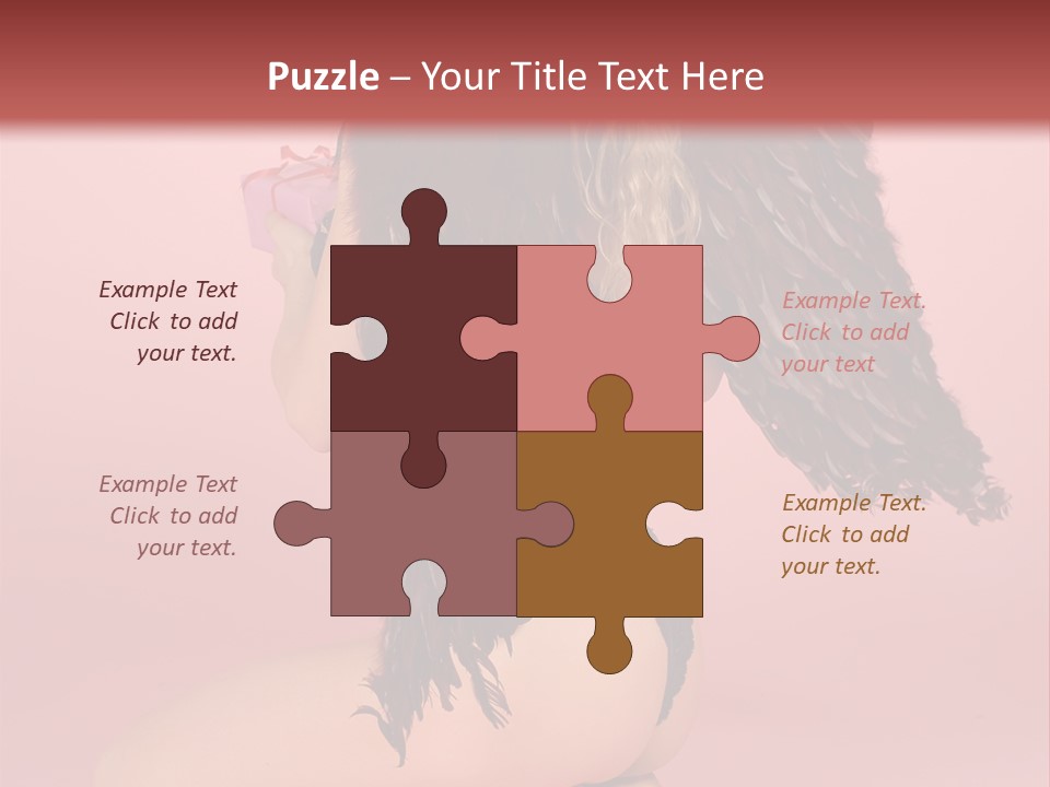 Box Year Love PowerPoint Template