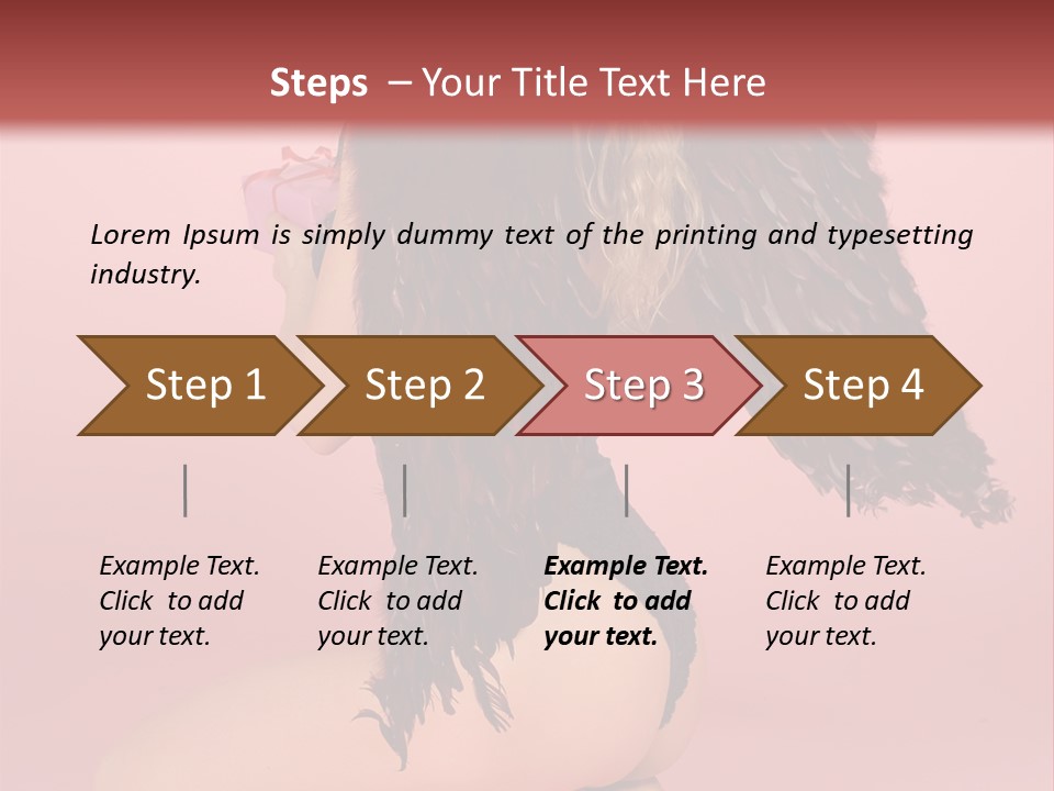 Box Year Love PowerPoint Template