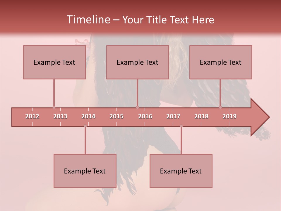 Box Year Love PowerPoint Template