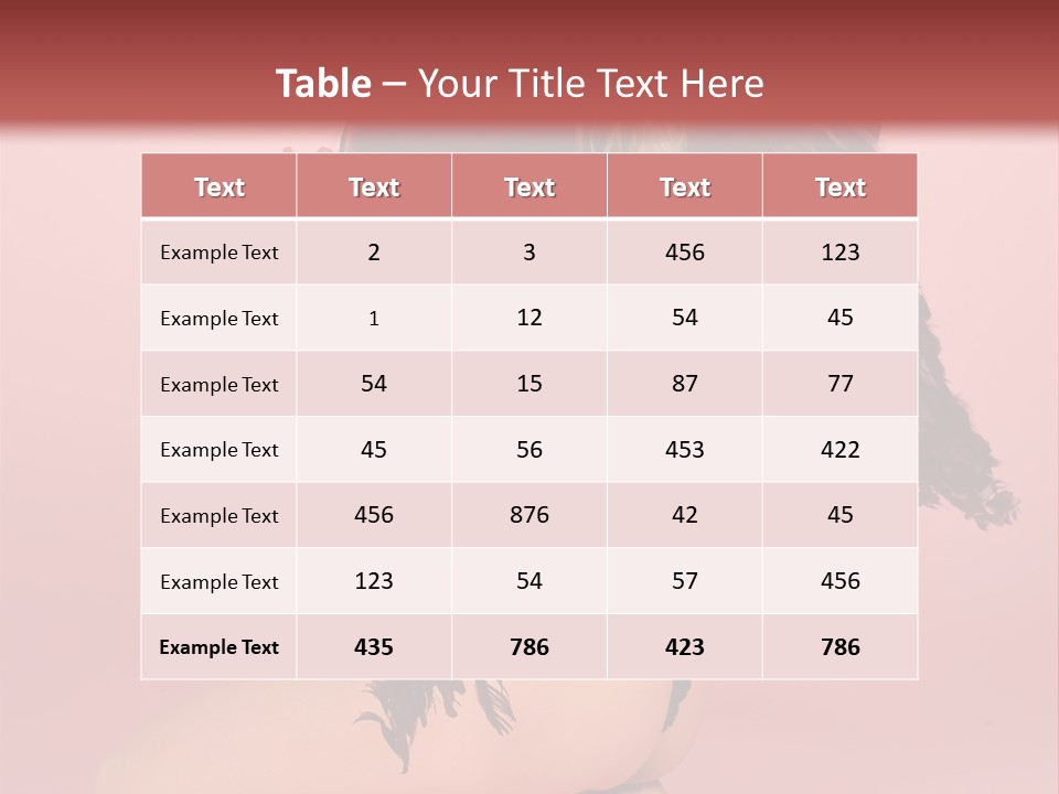 Box Year Love PowerPoint Template