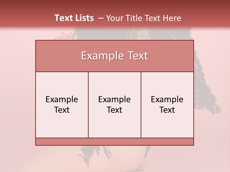 Box Year Love PowerPoint Template