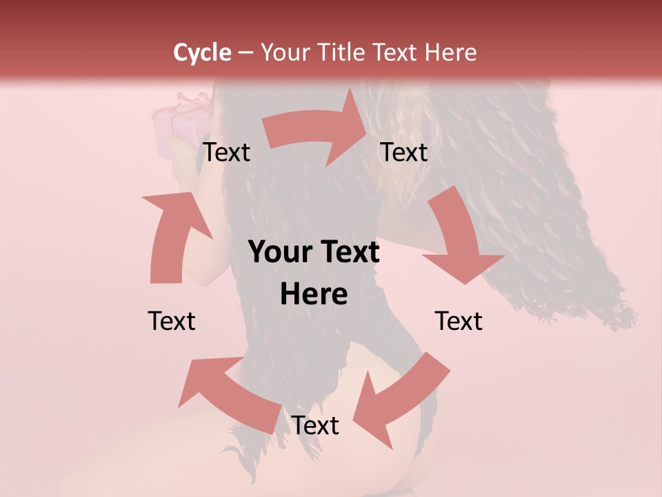 Box Year Love PowerPoint Template