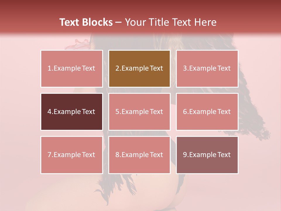 Box Year Love PowerPoint Template