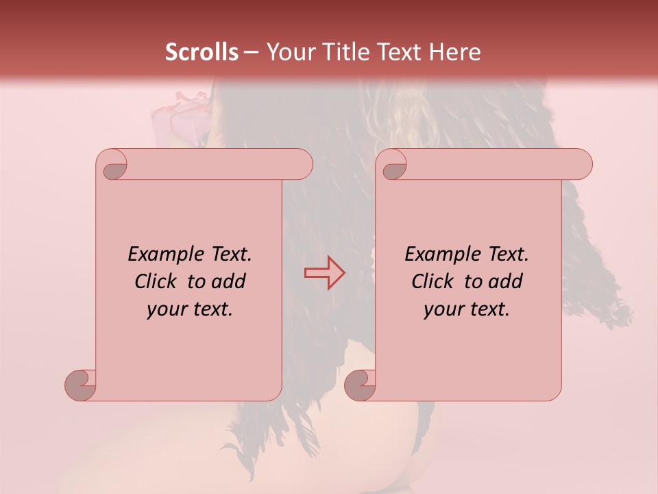 Box Year Love PowerPoint Template