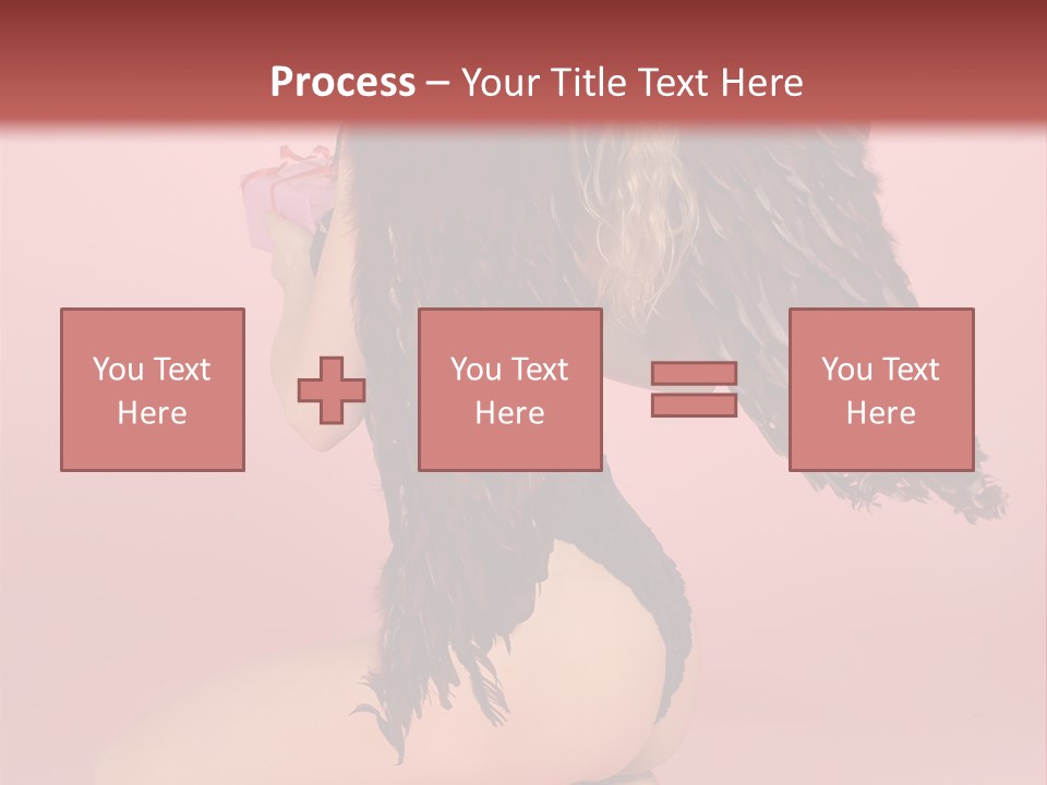 Box Year Love PowerPoint Template