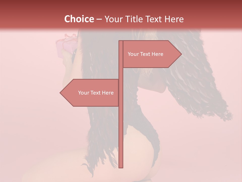 Box Year Love PowerPoint Template