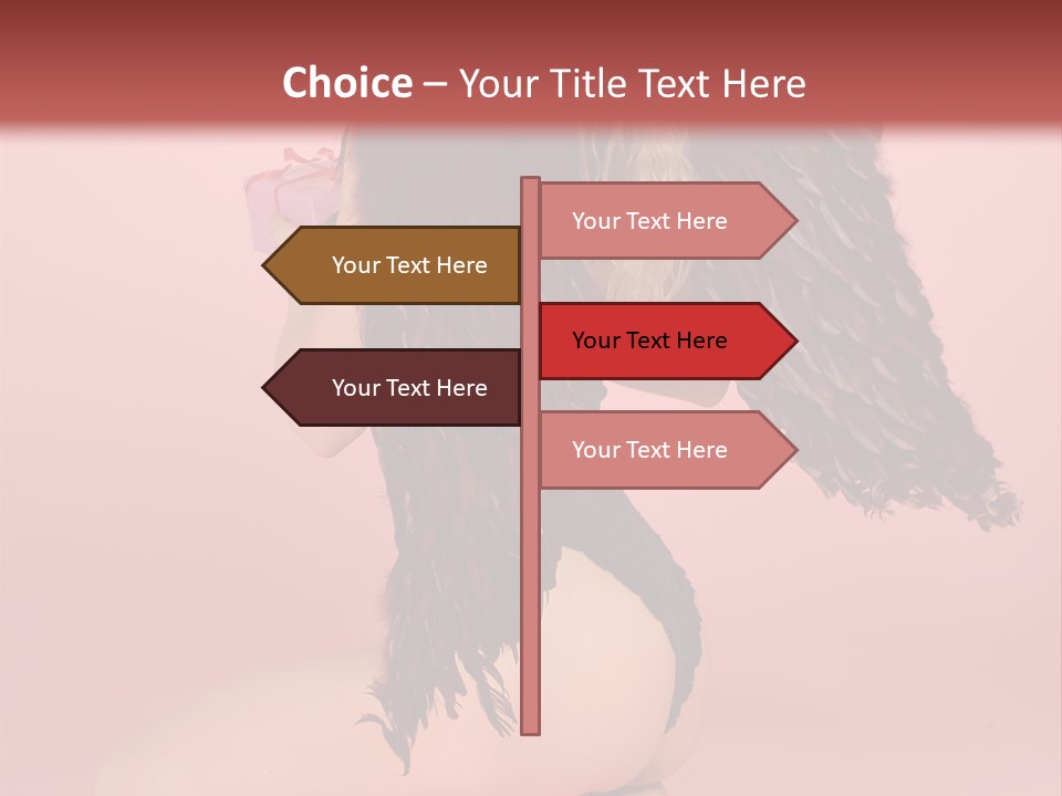 Box Year Love PowerPoint Template