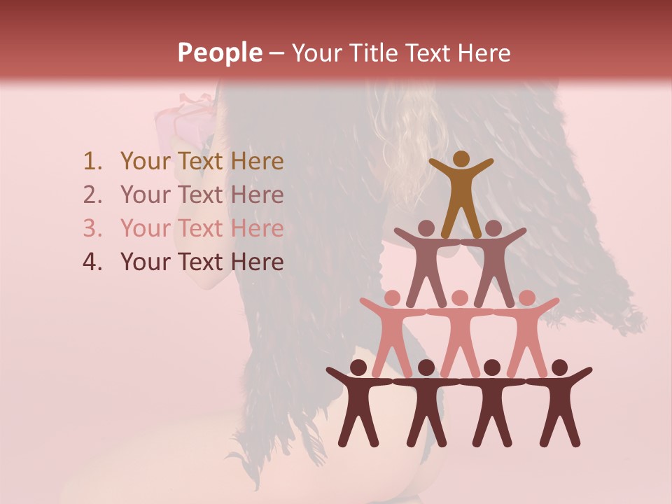 Box Year Love PowerPoint Template