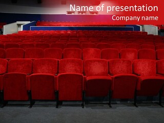 Public Silver Audience PowerPoint Template