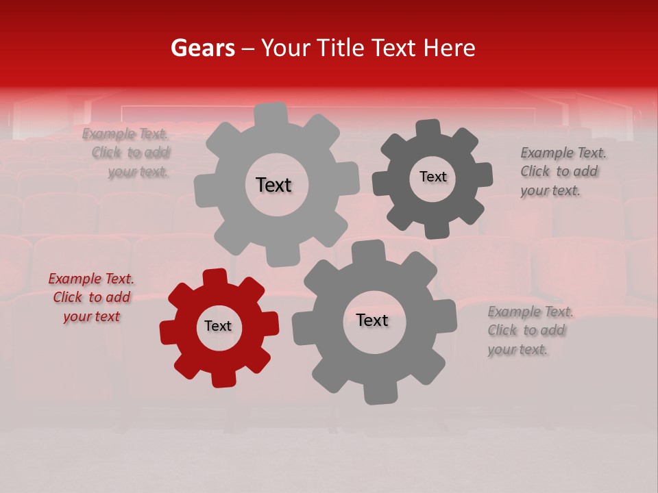 Public Silver Audience PowerPoint Template