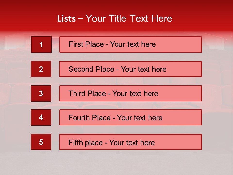 Public Silver Audience PowerPoint Template