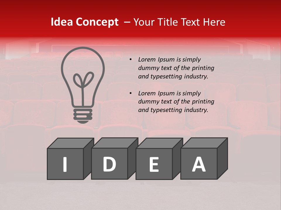 Public Silver Audience PowerPoint Template