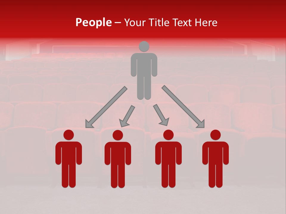 Public Silver Audience PowerPoint Template